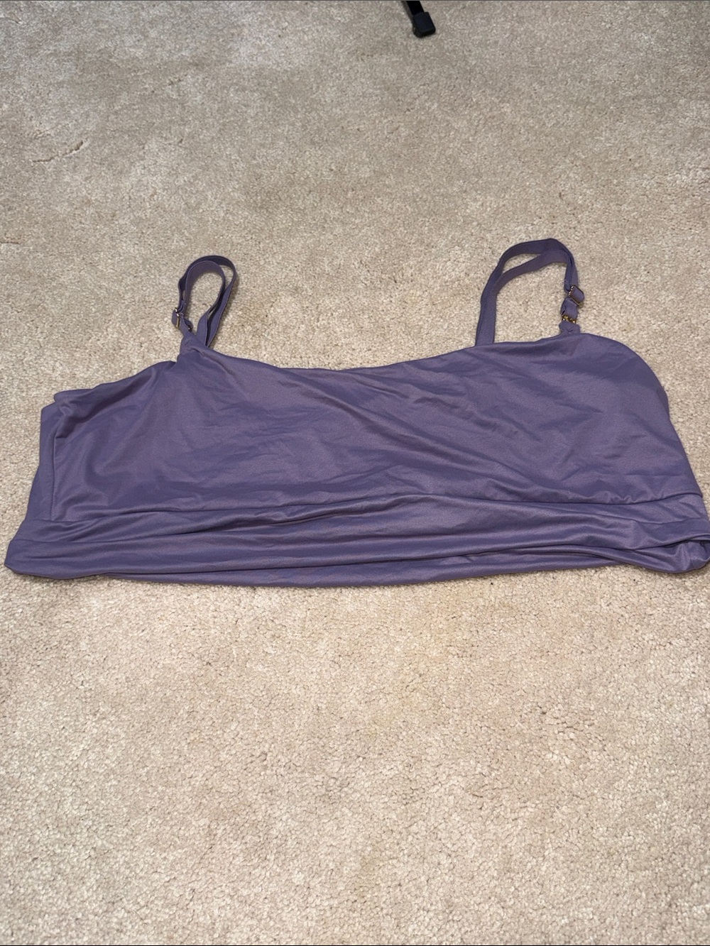 Victoria's Secret Lavender Satin Bralette Top